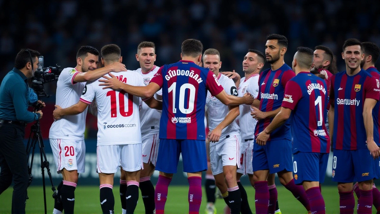 Sevilla Stuns Barcelona 4-1, Real Madrid Leads LaLiga by Two Points
